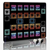 Amazon | 遊戯王プレイマット、2人用、フリーカウンター×2、収納バッグ